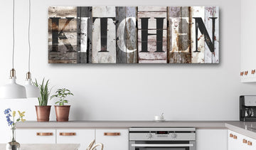 Canvas Print - Board: Kitchen (1 Part) Narrow