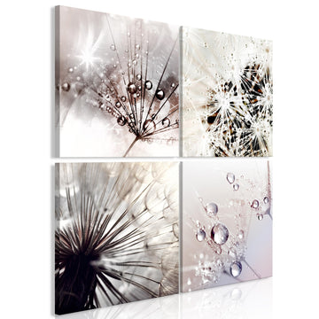 Canvas Print - Fragrance of Delicacy (4 Parts)