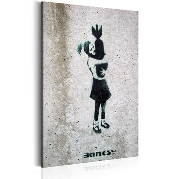 Canvas Print - Bomb Hugger by Banksy
