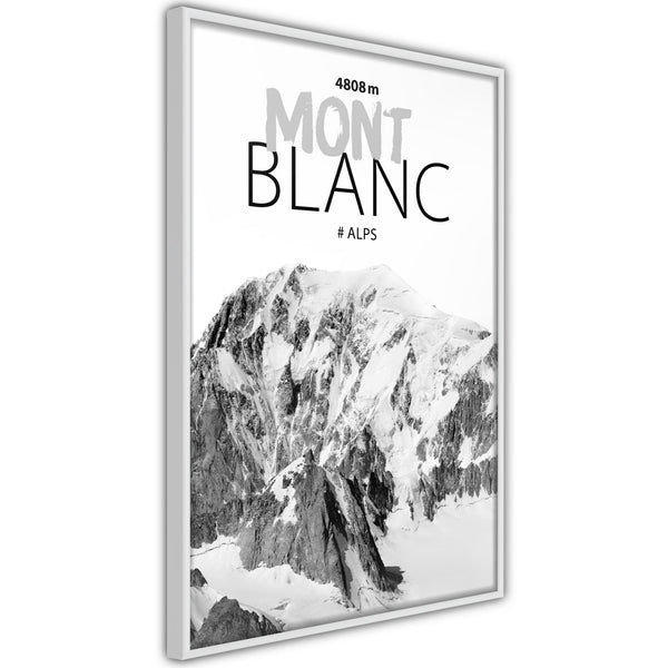 Poster - Peaks of the World: Mont Blanc
