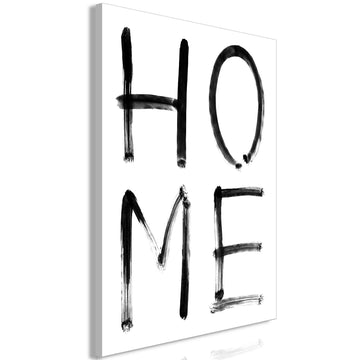 Canvas Print - Home Expression (1 Part) Vertical