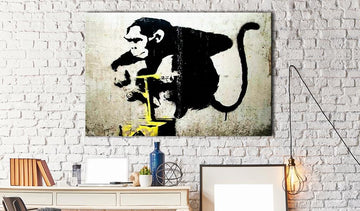 Canvas Print - Monkey Detonator by Banksy