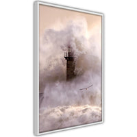 Poster - Lighthouse During a Storm