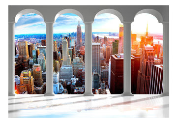Wallpaper - Pillars and New York