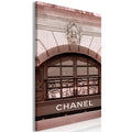 Canvas Print - Chanel Boutique (1 Part) Vertical