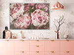 Poster - Pastel Peonies