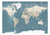 Self-adhesive Wallpaper - Vintage World Map