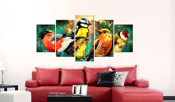 Canvas Print - Birds Meeting