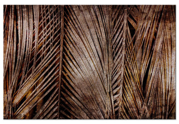 Canvas Print - Dark Palms (1 Part) Wide