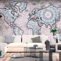 Self-adhesive Wallpaper - Travel Mandala