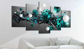 Canvas Print - Turquoise Solar System