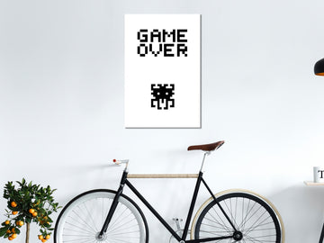 Canvas Print - Game Over (1 Part) Vertical