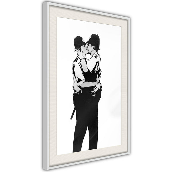 Poster - Banksy: Kissing Coppers I