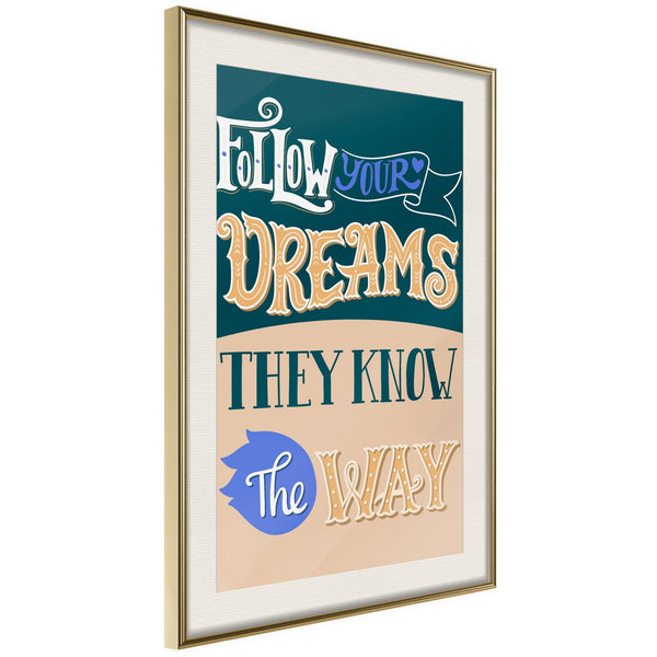 Poster - Dreams Know the Way