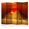 Room Divider - The Giza Necropolis - sunset II [Room Dividers]