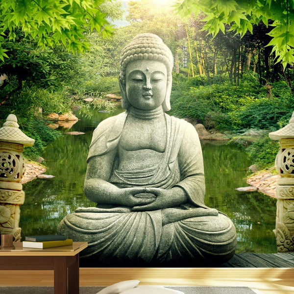 Self-adhesive Wallpaper - Buddha's garden