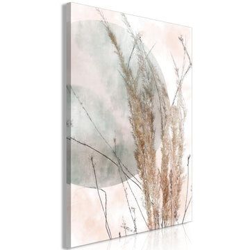 Canvas Print - Grasses in the Wind (1 Part) Vertical