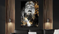 Canvas Print - King in Gold (1 Part) Vertical