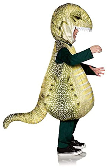 Dinosaur Green T-Rex Printed Belly Baby Costume § Medium