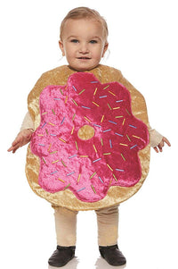 Pink Donut Belly Plush Baby Costume - X-Large