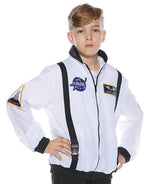 White Astronaut Jacket Child Costume Small