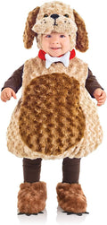 Brown Puppy Belly Babies Toddler Costume § X-Small