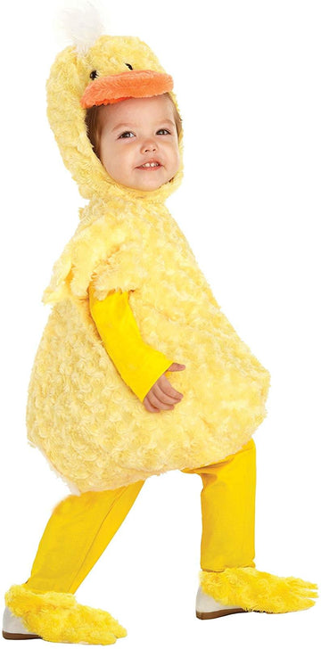 Yellow Duck Belly Babies Toddler Costume § Small