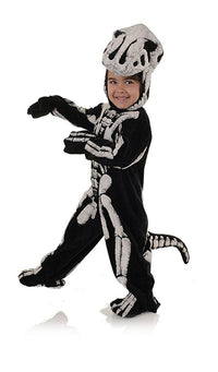 Dinosaur T-Rex Skeleton Child Costume, X-Large