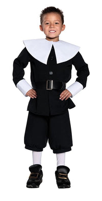 Pilgrim Boy Child Costume: Small