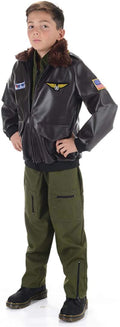 Air Force Flight Jacket Child Costume § Large