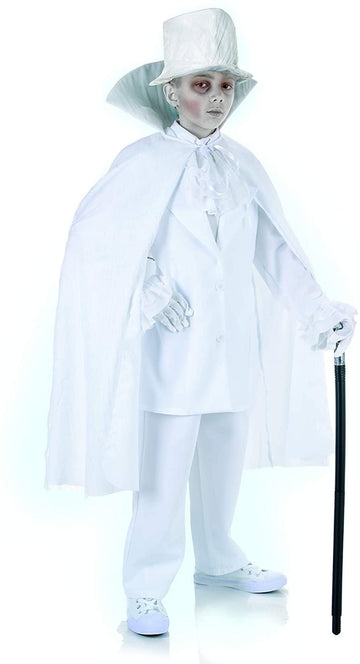 Glow in the Dark Ghostly Child Costume § Medium