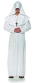 Monk Adult Costume Robe - White - One Size