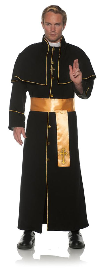 Priest Adult Costume, One Size