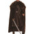 Faux Leather Print Costume Cape Male One Size