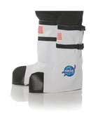 NASA Astronaut Adult Costume Boot Tops - One Size- White