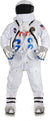 White Astronaut Suit Deluxe Adult Costume § Teen | XL | L