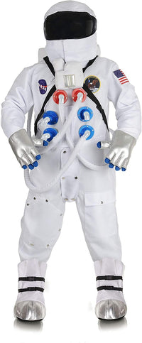 White Astronaut Suit Deluxe Adult Costume § Teen | XL | L