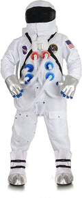 White Astronaut Suit Deluxe Adult Costume § XXL