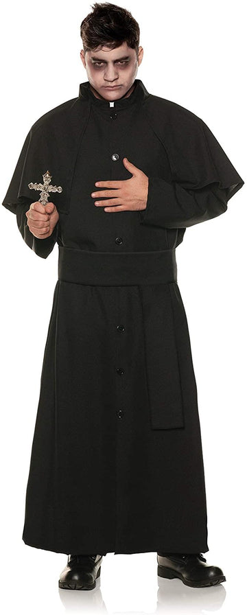 Men's Last Rights Black Costume Robe § XX-Large