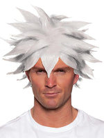 Spiky One Size Adult Costume Crunchyroll Anime Wig § White