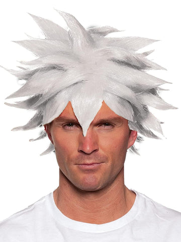 Spiky One Size Adult Costume Crunchyroll Anime Wig § White