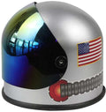 Silver Space Helmet Adult Costume Accessory § One Size