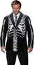 Skeleton Bones Jacket Adult Costume § One Size