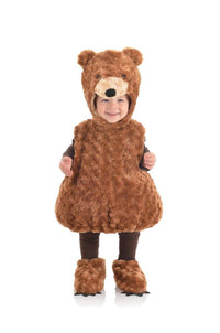 Belly Babies Teddy Bear Costume Child Toddler X-Large 4-7