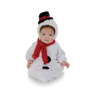 Belly Babies Snowman Plush Bunting Child Toddler Costume Infant