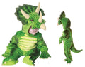 Green Triceratops Plush Baby Costume L 2T-4T