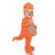 Belly Babies T-Rex Orange Dinosaur Child Toddler Costume XL 4-7