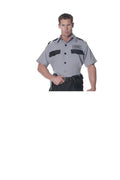 Prison Guard Shirt Costume Adult One Size Fits Most