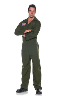 Air Force Jumpsuit Costume Adult One Size Fits Most