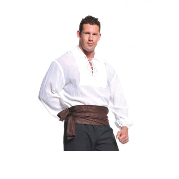 Pirate Adult Costume White Shirt X-Large